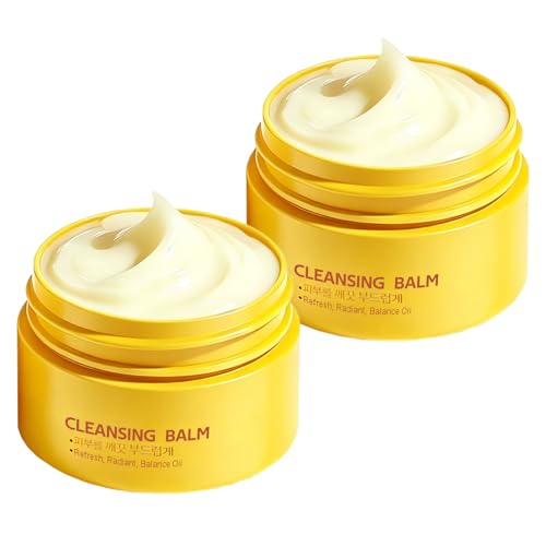 Cleansing Balm Makeup Remover - Waterproof & Oil Control, 2 Pack 200g