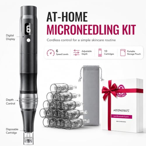 Rechargeable Microneedling Pen for Home Skin Care