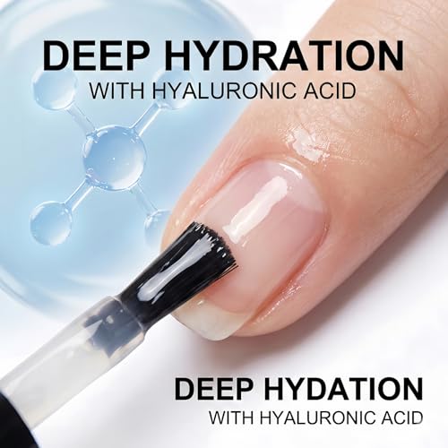NovaCharm Hyaluronic Acid Nail Hardener - Strengthens Brittle Nails