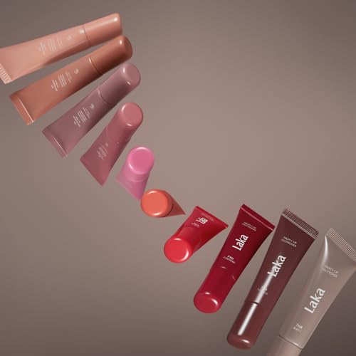 Laka Fruity Lip Glotioner, 10ml/0.33 fl.oz, Lip Gloss with High Shine Vivid Colors, Jelly tip for Hygienic & Easy Application, K-Beauty?? (#700 Glowy)