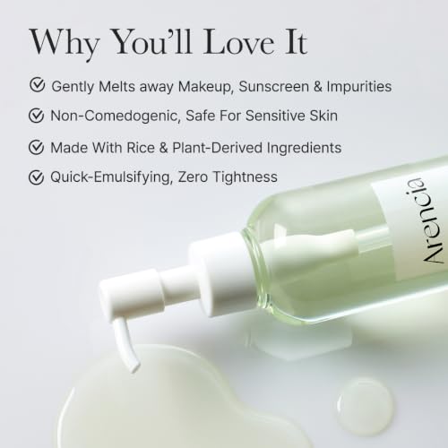 ARENCIA Pore Melt Mochi Makeup Remover Oil 6.76oz