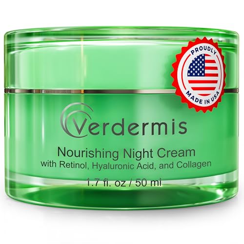 Instant Face Lift Cream ? Hyaluronic Acid Moisturizer with Retinol & Collagen, Night Face Cream for Hydration, Firming & Overnight Skin Renewal, Made in USA