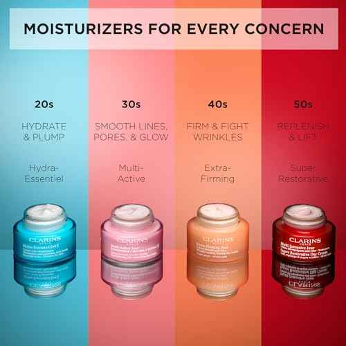 CLARINS Extra-Firming Night Cream | Anti-Aging Moisturizer | In Just 2 Weeks, Skin Appears Visibly Regenerated, Firmer and Tighter* | Evens Skin Tone | Nourishes and Soothes | Dry Skin Type | 1.6 Oz