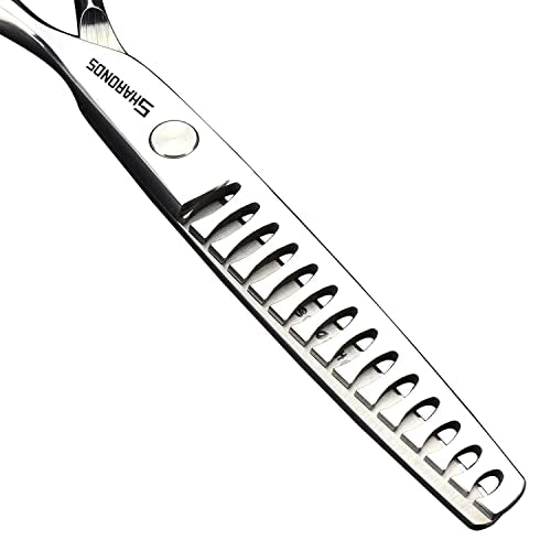 6/6.5 inch professional hair hairdresser hair thinning scissors hairdressing tools barber scissors (6-inch 2pc-B)