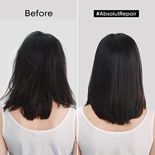 L'Or?al Professionnel Paris Absolut Repair Golden Mask - Repairs Damage & Provides Shine For Fine to Medium, Dry, & Damaged Hair