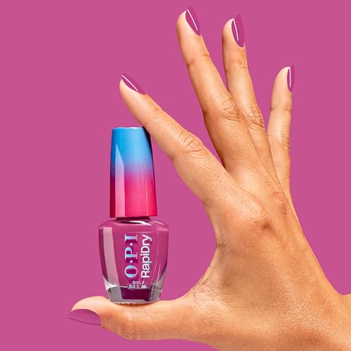 OPI RapiDry Quick Dry Nail Polish - ASAPink Magenta Pink, Crème & Shimmer