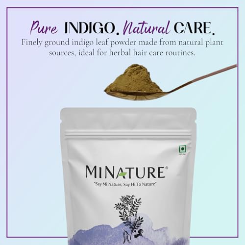 Mi Nature Indigo Leaf Powder 227g - Natural Hair Color