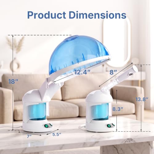 3-in-1 Facial Steamer with Hair & Humidifier Function