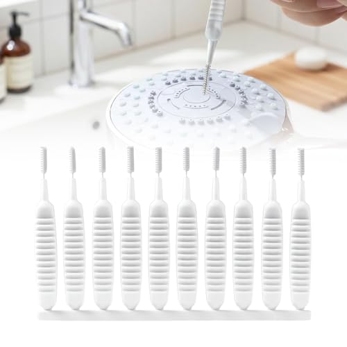 10-Pack Shower Head Cleaning Brush - Anti-Clogging Tool