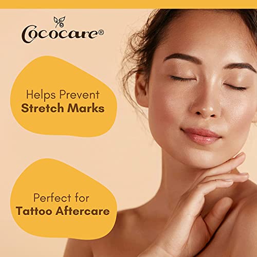 Cococare 100% Cocoa Butter Stick - All-Natural Cocoa Butter Emollient for Ultimate Skin Hydration & Protection - The Yellow Stick - (6 Pack)