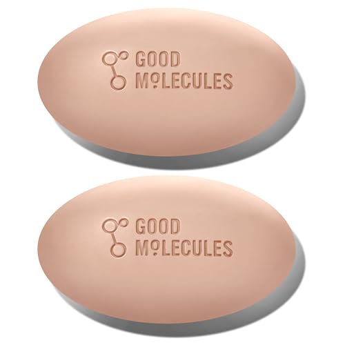 Good Molecules Clarify and Cleanse Bar Pack 2 ? 89 g / 3.15 oz Each | Soap Free Face & Body Cleansing Bar with Salicylic Acid (BHA)