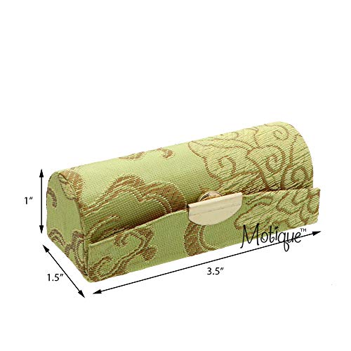 Motique Accessories Lipstick Case with Brocade Design