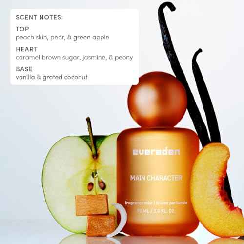 Evereden Fragrance Hair and Body Mist - Main Character: Clean and Vegan Collectible Hair and Body Spray for Teen Girls - Amplify Your Self Expression with Iconic Scents in Aesthetic Bottles