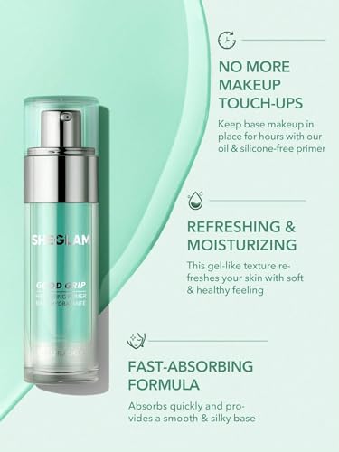 SHEGLAM Good Grip Hydrating Face Primer - Oil Control Gel