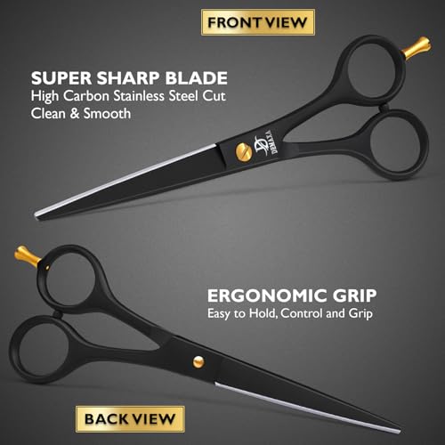 DEMAXA Professional Hair Scissors 6.5" - High Carbon Stainless Steel
