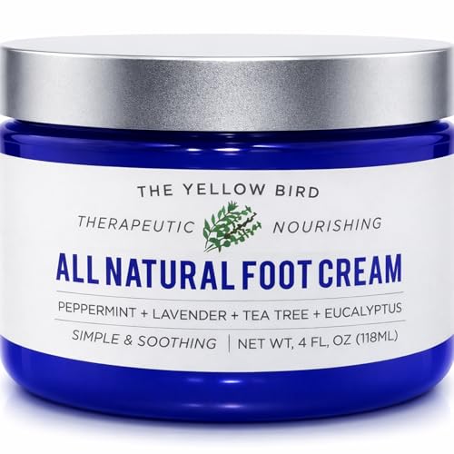 The Yellow Bird All Natural Foot Balm for Cracked Heels & Calluses