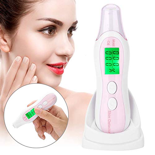 Digital Skin Moisture Oil Analyzer Tester Pen LCD