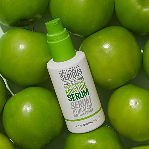 Naturally Serious | Supercharge Anti-Oxidant Moisture Hydrating Serum With Hyaluronic Acid, Face Serum For Dry Skin, Vegan Skincare, Cruelty-Free Skincare