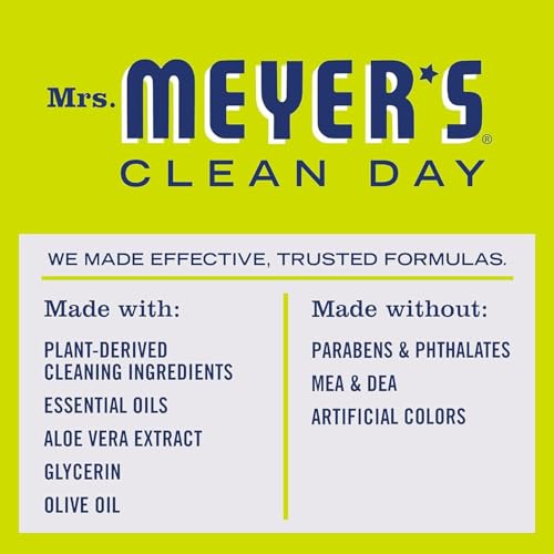 MRS. MEYER'S CLEAN DAY Hand Soap, Refill Variety Pack Soaps Made to Clean and Freshen Hands