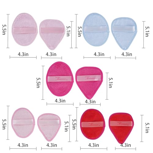 Makeup Remover Cloths Reusable Microfiber - 10 Pack