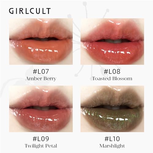 GIRLCULT Hydrating Glossy Lip Balm – Glass Shine & Sheer Tint