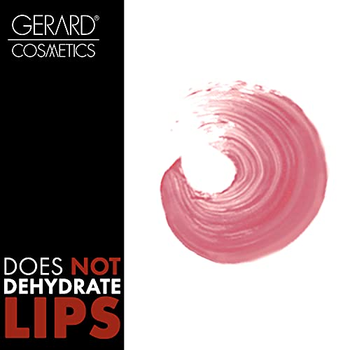 Gerard Cosmetics HydraMatte Liquid Lipstick Serenity | Pink Nude Matte Lipstick | Long Lasting and Non-Drying | Super Pigmented Fully Opaque Lip Color