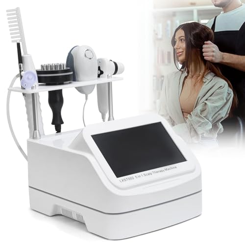 5-in-1 Skin Scalp Detector with 200X Magnification & Spectrum Analysis