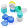 Cosywell Travel Containers Set 9-Piece Silicone & PP Jars TSA Approved