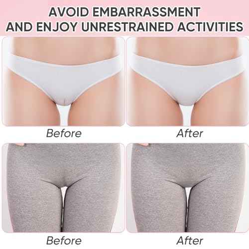 4 Pack Y Shape camel Toe Concealer, Reusable Camel Toe Cover, Seamless Camel Toe Hider, No Camel Toe Underwear Guard