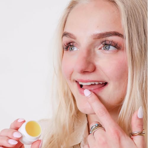 Lip Session Lip Balm Vanilla (Original) Flavor .33 Oz. Jars with Vitamin E & Cocoa Butter - Moisturizes & Soothes Dry, Cracked, or Chapped Lips (2 Pack)
