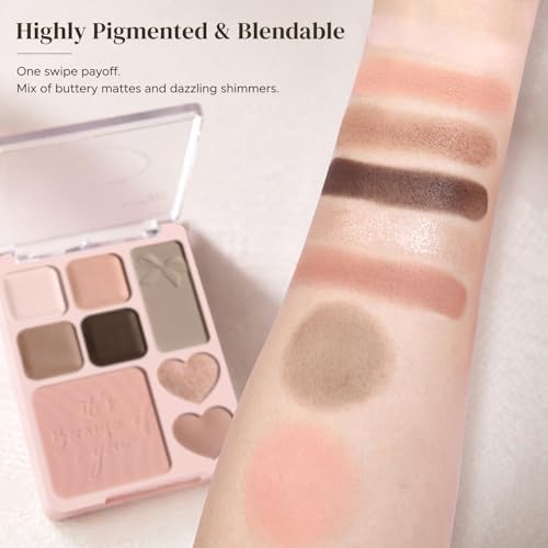 MOOMARTO All-in-One Face & Eye Makeup Palette - Sunset Romance