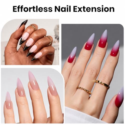 Beetles Tipex Lite Instant Apex Nail Tips, 256pcs, 16 Sizes