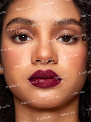 SHEGLAM Starlight Velvet Lipstick Flame - Long Lasting Matte Waterproof Lip Color