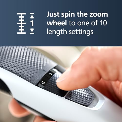 "Philips Beardtrimmer 3000 Series, Beard Trimmer with Lift & Trim Technology (Model BT3206/14)"