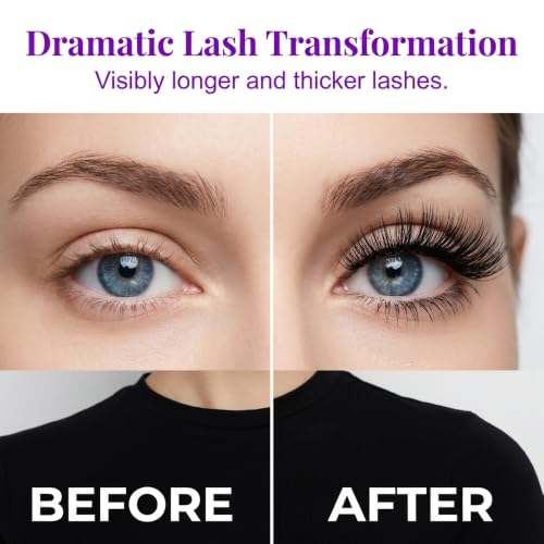 Mascara for Mature Women 60+, Volume & Length, Waterproof