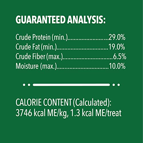 FELINE GREENIES SMARTBITES HEALTHY INDOOR Natural Treats for Cats, Chicken Flavor, 4.6 oz. Pouch