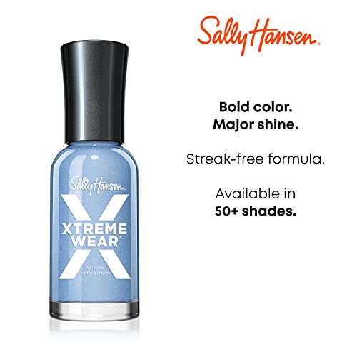 White On Nail Polish - Sally Hansen Xtreme Wear, Semi Opaque, Long Lasting, 0.4 Fl Oz - Variation 139