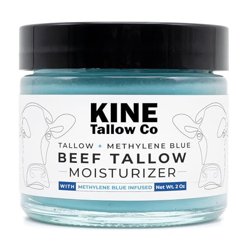 Tallow Moisturizer with Blue Tansy, Manuka Honey, Candelilla, Jojoba, and Cocoa Seed Butter