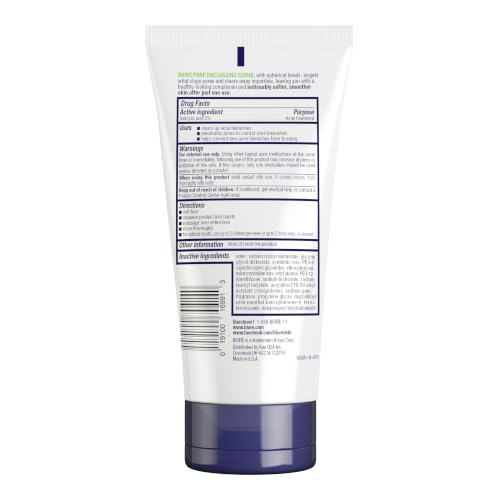 Bioré Pore Unclogging Scrub with Salicylic Acid, 5 oz