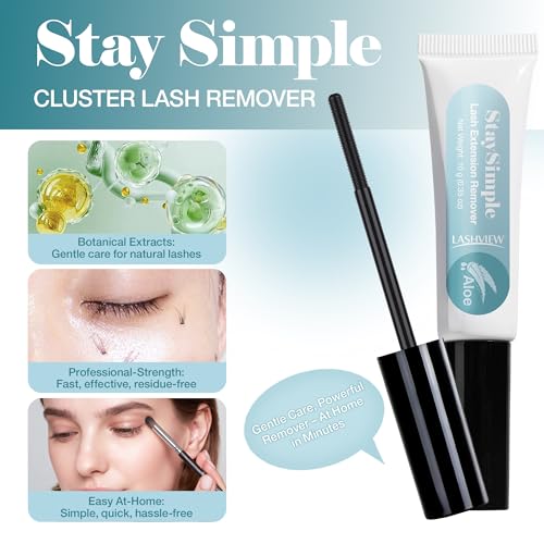 Lash Remover Cream for Extensions - Fast 3-Min Removal