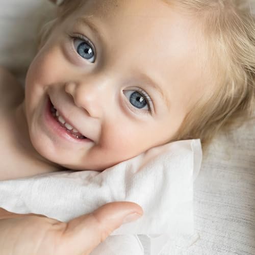 Tiny Twinkle 100% Cotton Dry Wipes, 576 Count, Hypoallergenic