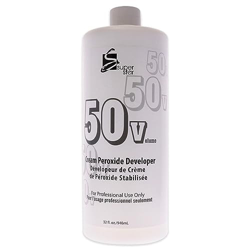 Super Star 50 Volume Cream Peroxide Developer - 32 oz
