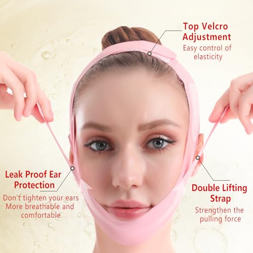 V-Line Lifting Mask - Double Chin Reducer Strap