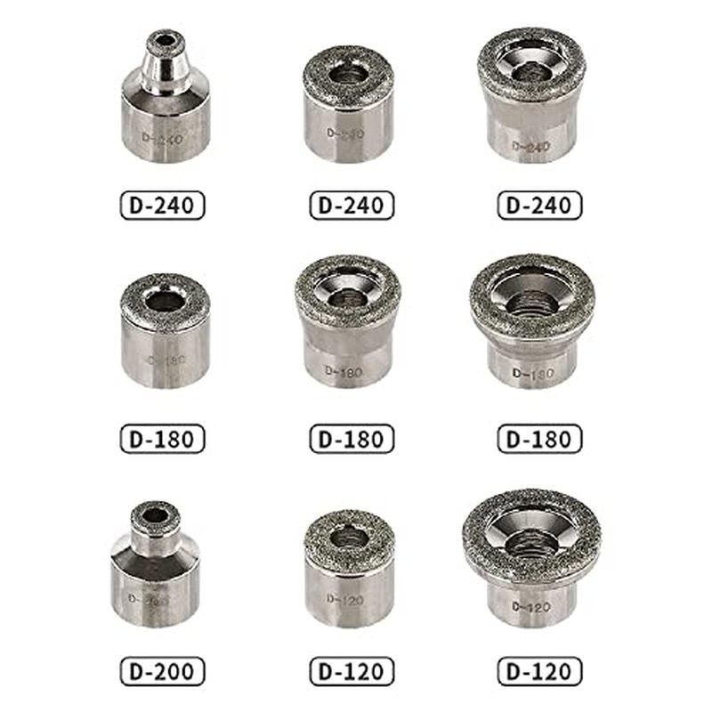 9 Tips 3 Wands Diamond Dermabrasion Accessory Replacement Tips Diamond Wands Cotton Filter Skin Microdermabrasion Facial Care Beauty Tool