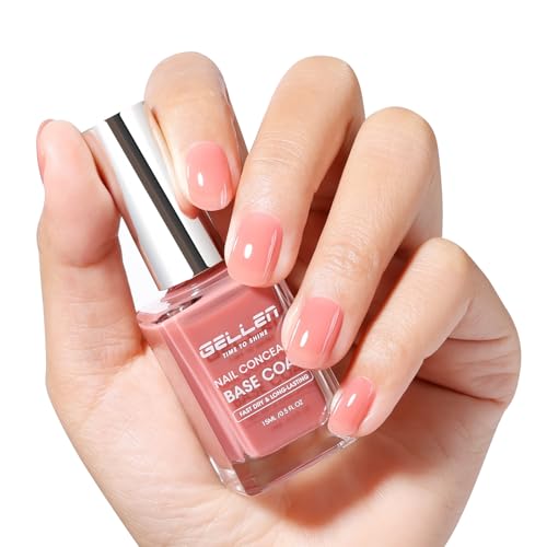 GELLEN Illuminating Nail Concealer Base Coat - Dusty Rose