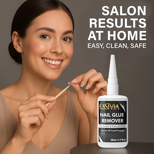 EXSIVIA Gentle Non-Acetone Press On Nail Glue Remover Serum - 50ml