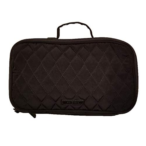 Medium Iconic Blush & Brush Makeup Case, Classic Black