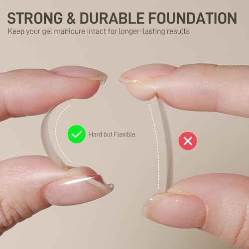 GAOY Clear Builder Base for Gel Nail Polish, 16ml Rubber Base Builder Gel, Nail Strengthener for Natural Nails, Soak Off Long Lasting UV Gel