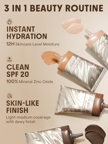 SHEGLAM Dew & Done Skin Tint SPF 20 Foundation