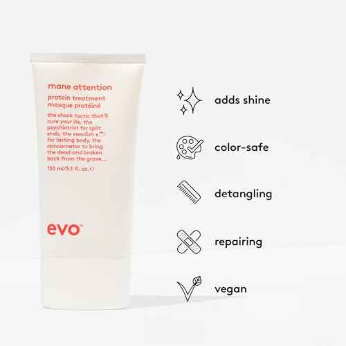 evo Mane Attention Protein Hair Treatment - Moisturize, Repairs & Strengthens Hair